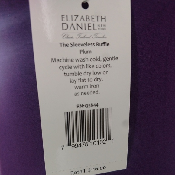 Elizabeth Daniel Ruffle Top - Picture 3 of 7